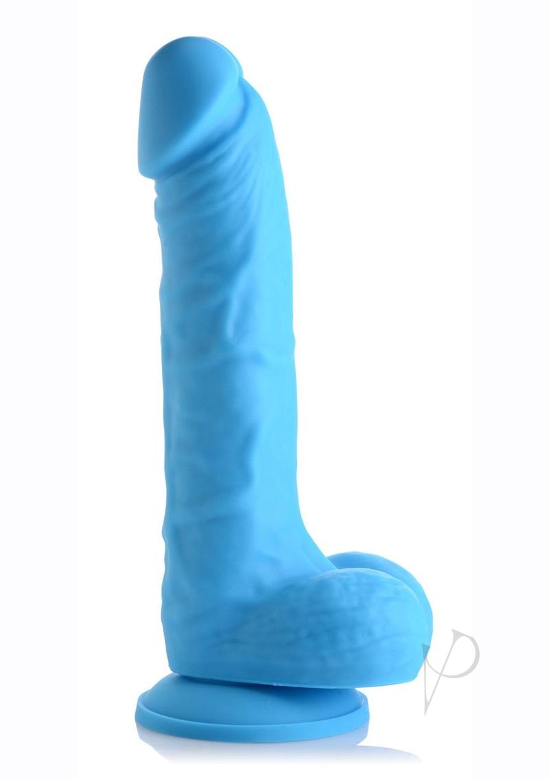 Lollico Sili Dildo W/balls 7 Berry(disc)