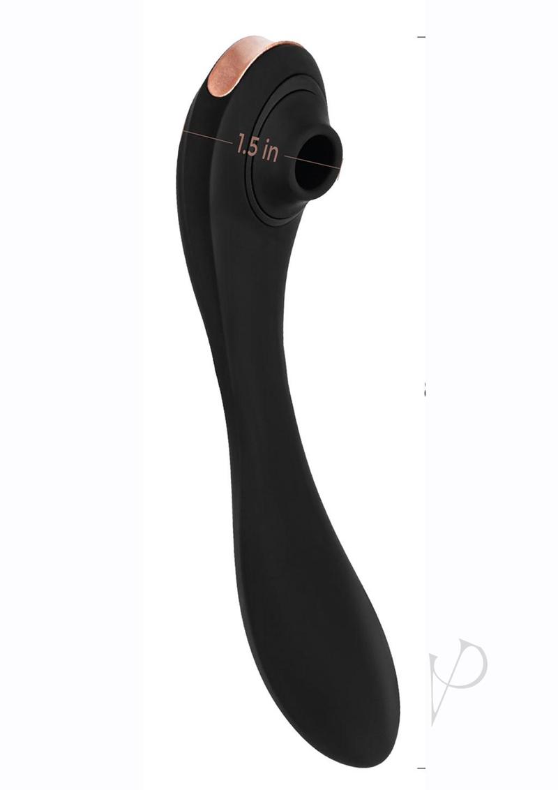 Omg Vibrapulse Clitoral Air Vibe Black