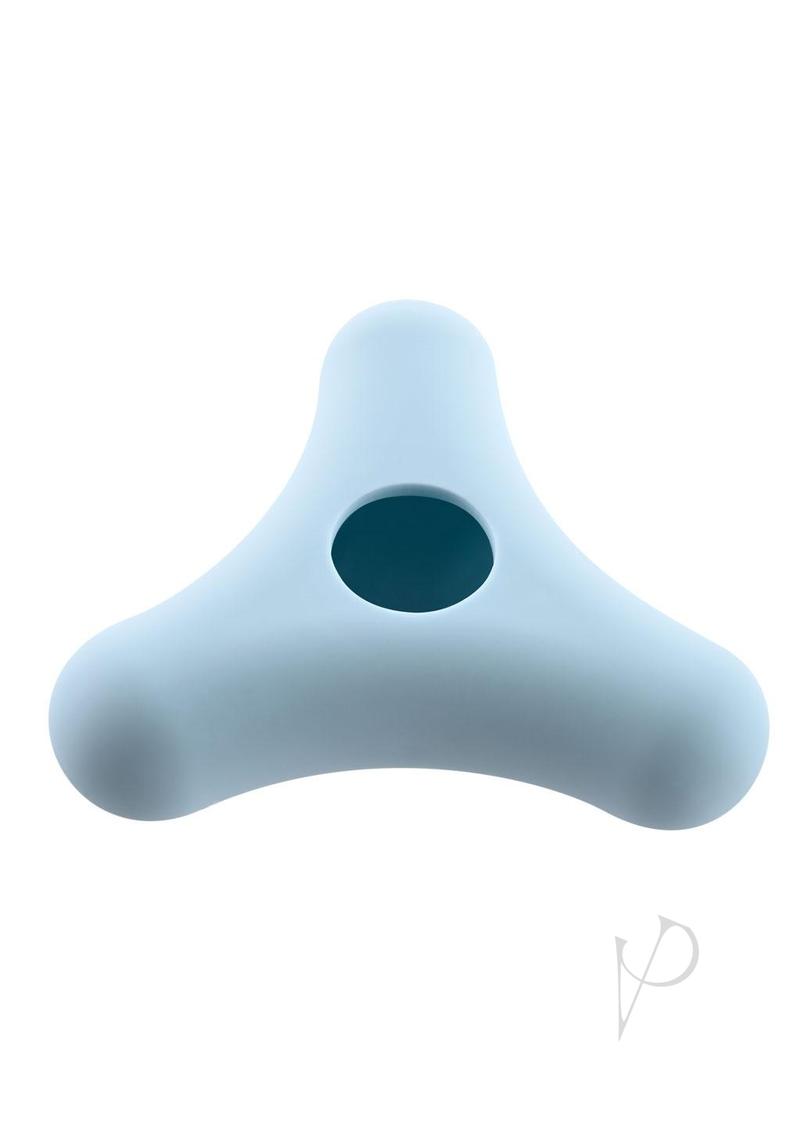 Luma Dildo/harness Silicone Cushion Blue