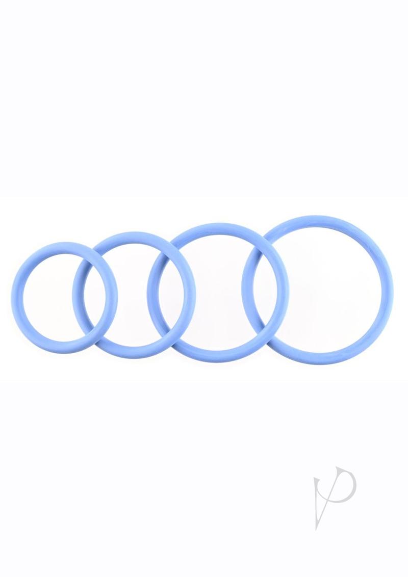 Rubber O Ring Periwinkle 4pk