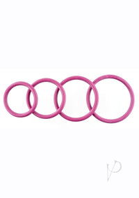 Rubber O Ring Plum 4pk
