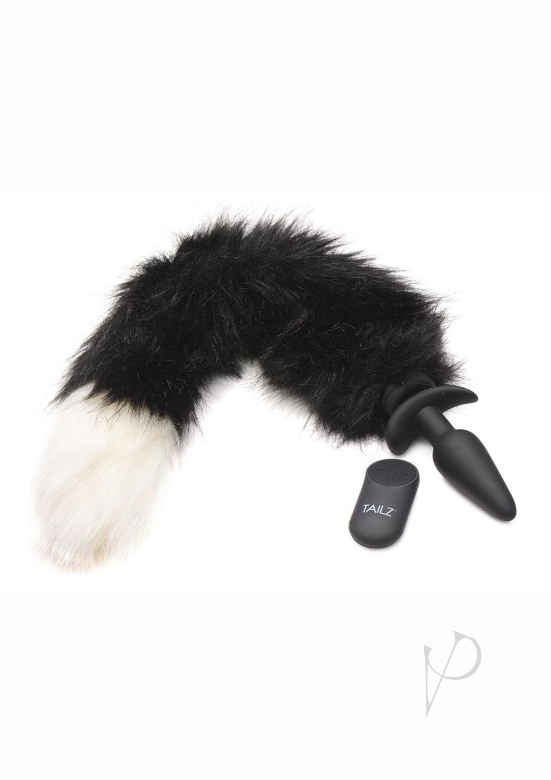 Tailz Interchangeable Fox Tail Blk/wht