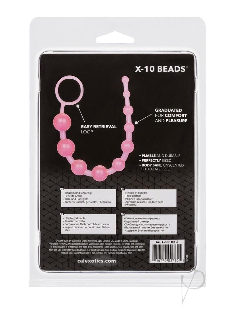 X-10 Beads Pink