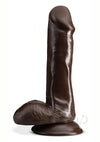 Dr Skin Plus Posable Dildo 6 Chocolate