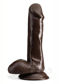 Dr Skin Plus Posable Dildo 6 Chocolate