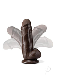 Dr Skin Plus Girth Pose Dildo 7 Choco