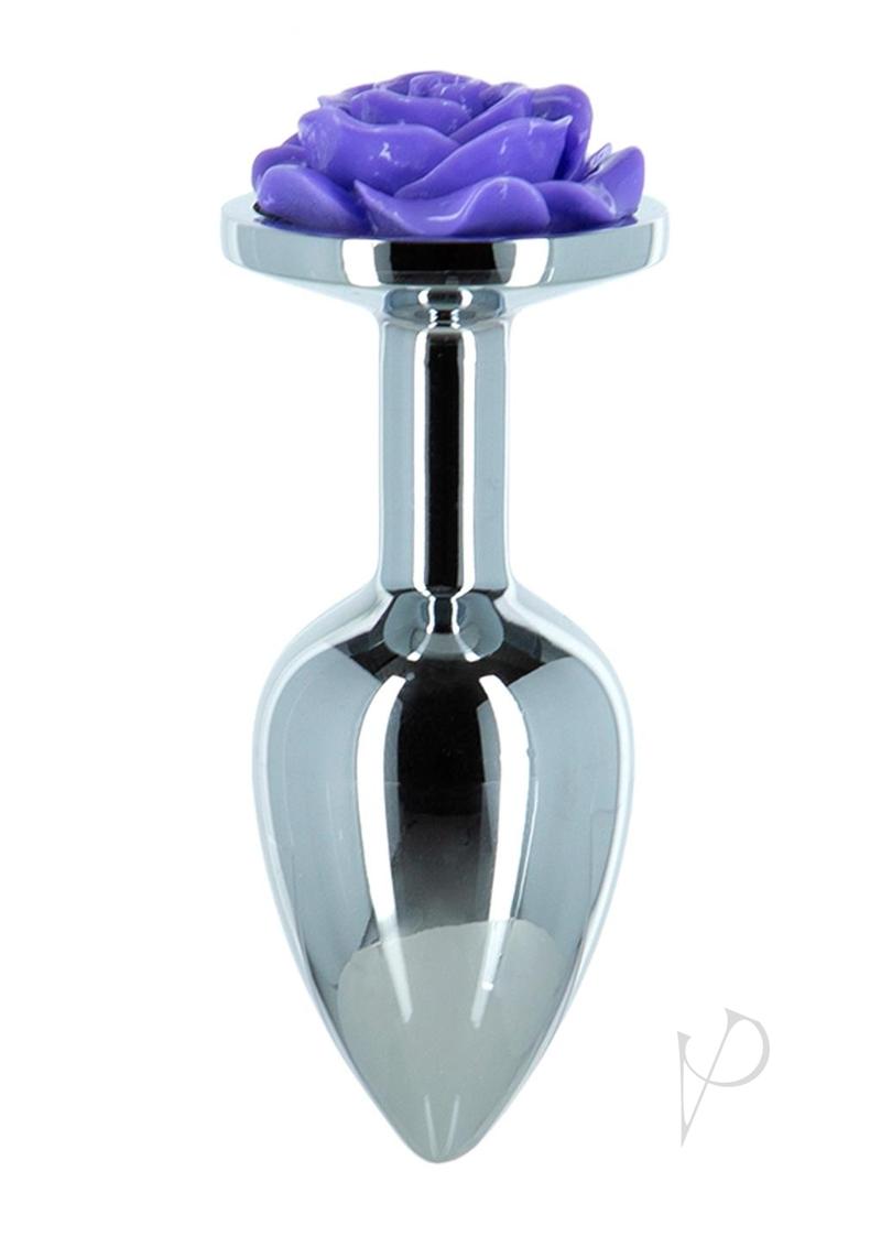 Lux Active Rose Anal Plug 3 Purple