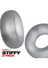 Stiffy Bulge Cockring 2pk Clear Ice