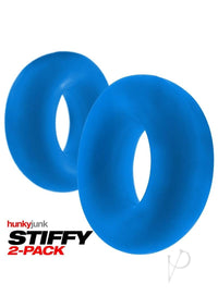 Stiffy Bulge Cockring 2pk Teal Ice