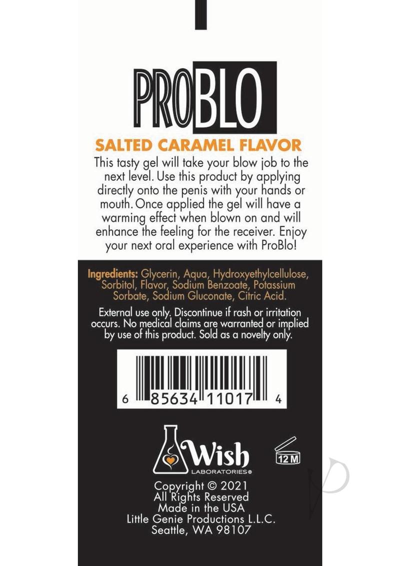 Problo Oral Pleasure Gel Caramel 1.5oz