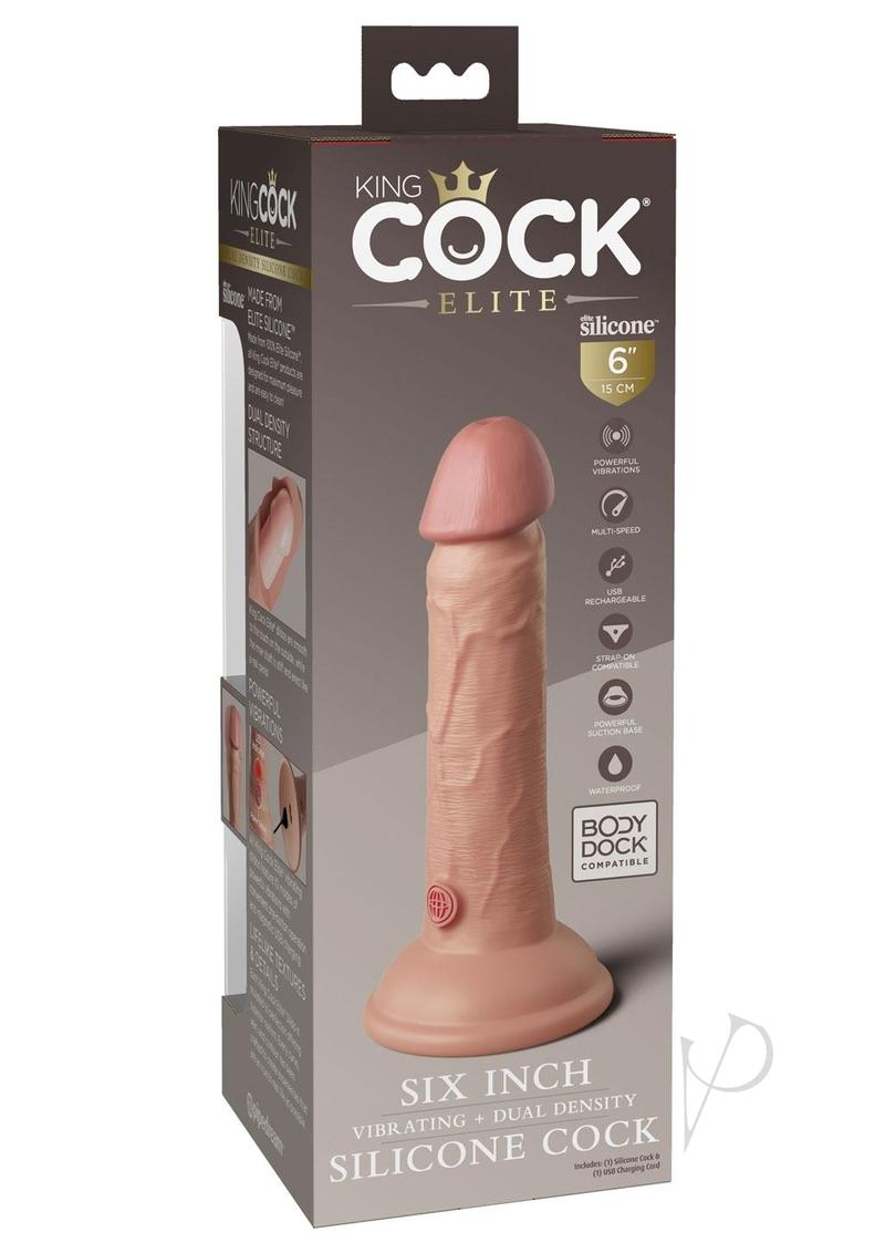 Kc Elite Dual Dense Vibe Cock 6 Light