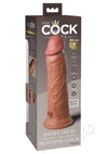 Kc Elite Dual Dense Vibe Cock 8 Tan