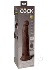 Kc Elite Dual Dense Vibe Cock 9 Brown