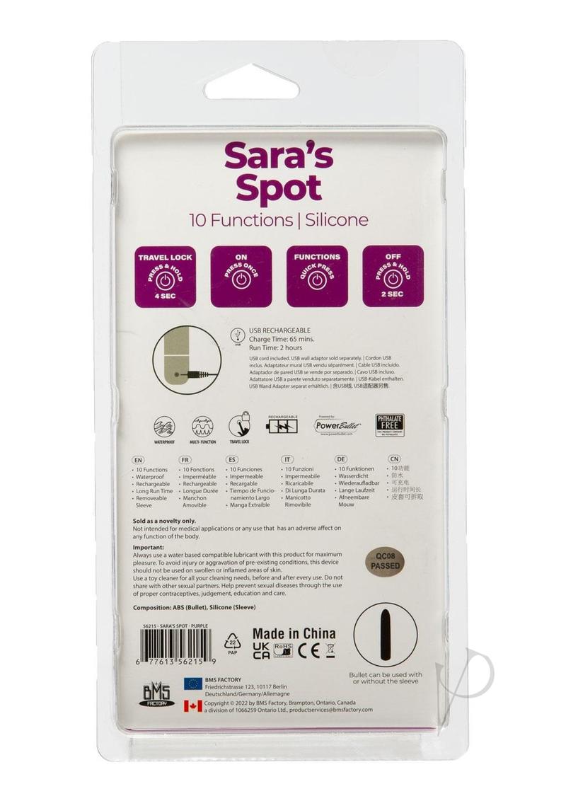 Powerbullet Saras Spot Purple