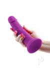 Colours Pleasures Dildo Vibe 7 Purple