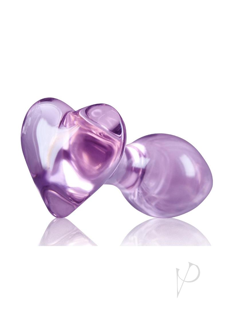 Crystal Heart Purple