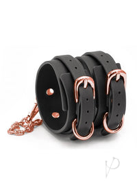 Bondage Couture Ankle Cuffs Black