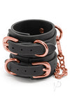 Bondage Couture Wrist Cuffs Black