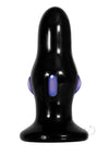 Aande Rear Rocker Glass Plug Black(disc)