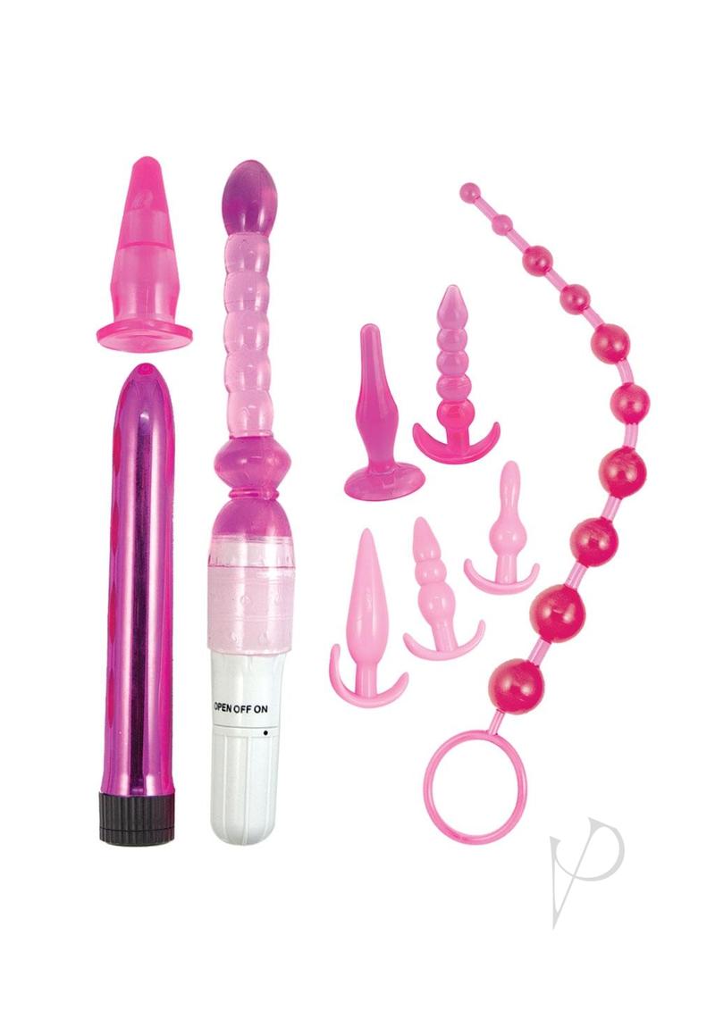 Pink Elite Coll Supreme Anal Play Kit