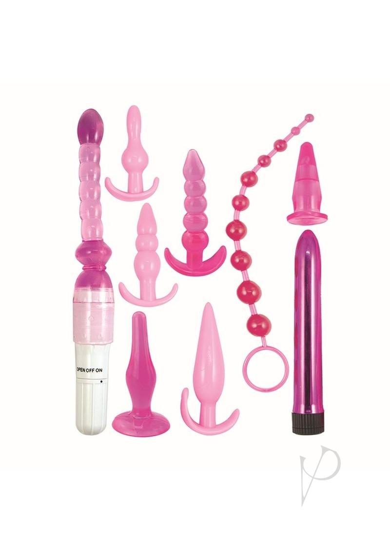 Pink Elite Coll Supreme Anal Play Kit