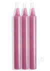 Lacire Drip Pillar Candles Purple