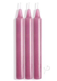 Lacire Drip Pillar Candles Purple