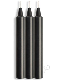 Lacire Drip Pillar Candles Black
