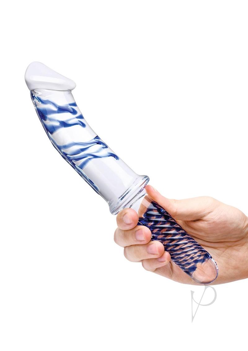 Realist Dbl End Dildo Handle 11 Clr/blu