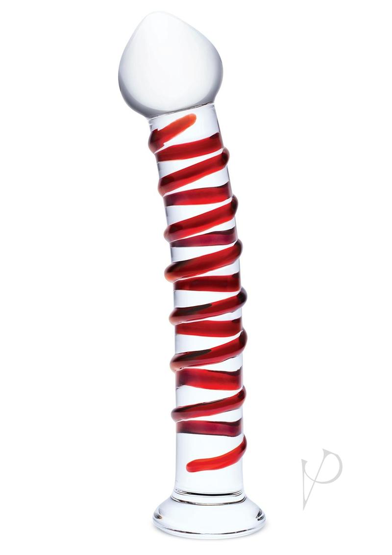 Mr Swirly Dildo 10 Clr/red