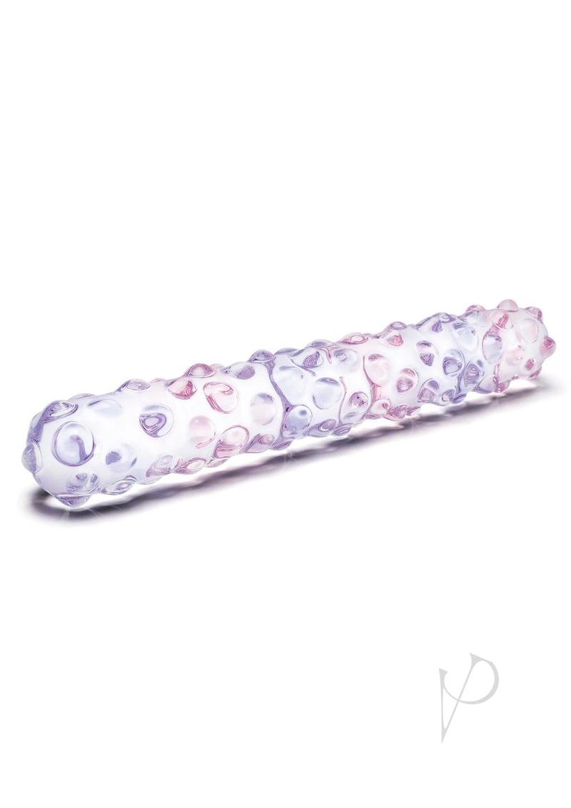 Purple Rose Nubby Dildo 9 Clr/pnk