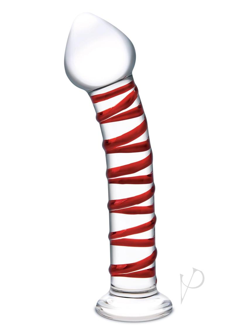 Mr Swirly Dildo 8 Clr/red