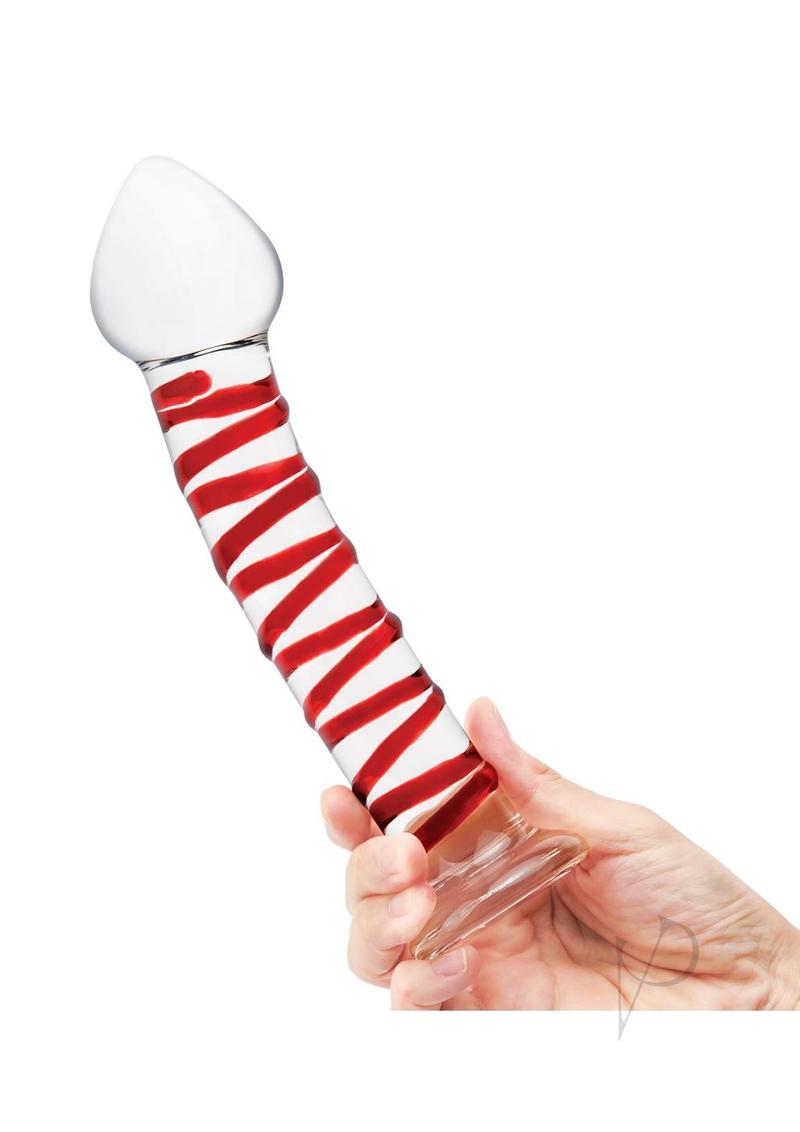 Mr Swirly Dildo 8 Clr/red