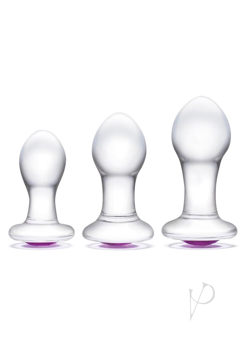 Bling Bling Anal Training Kit 3pc Clear