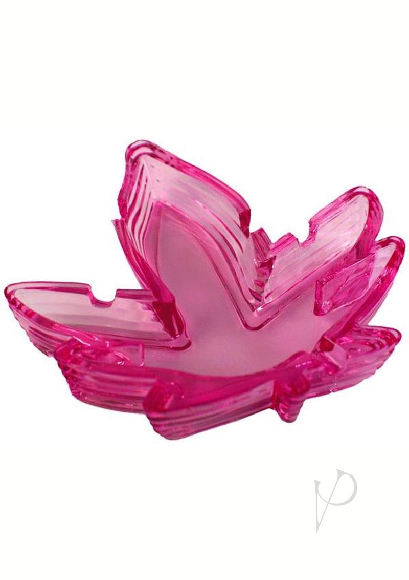 Pink Potleaf Ashtray