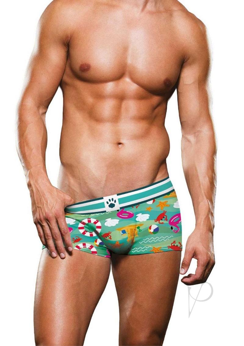 Prowler Beach Trunk Lg Aqua Ss22(disc)