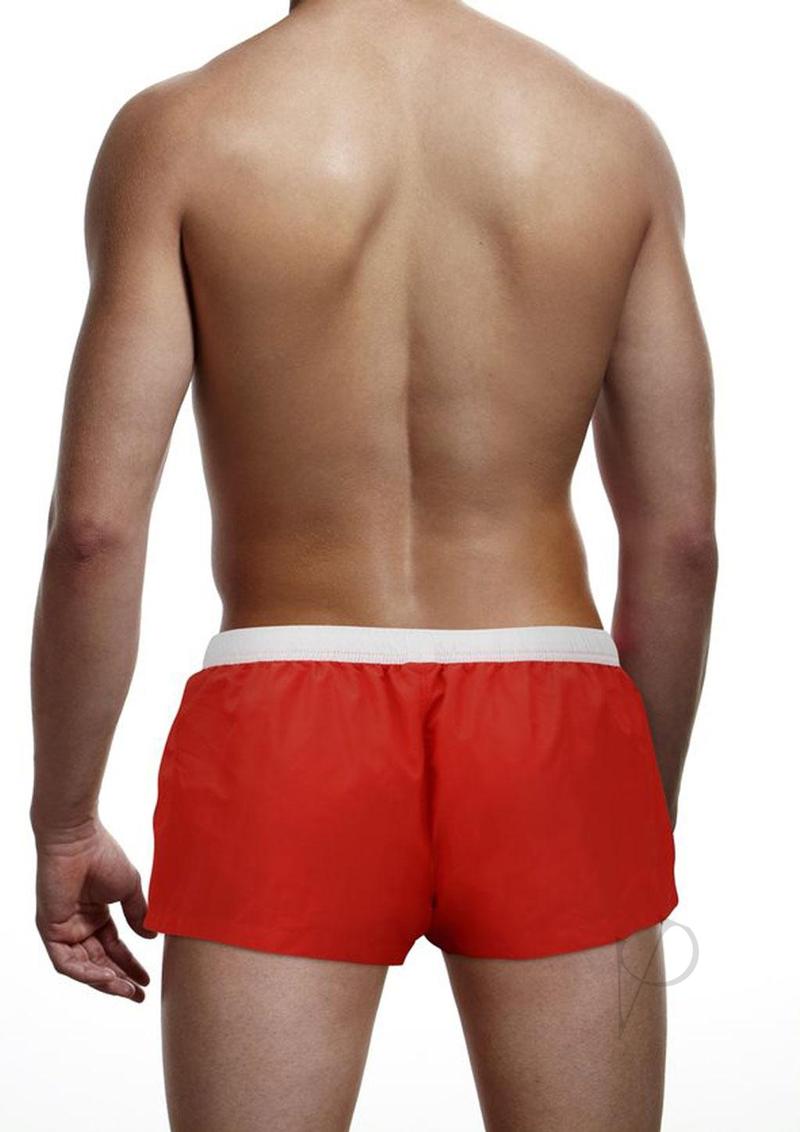 Prowler Swim Trunk Red Md Ss22(disc)