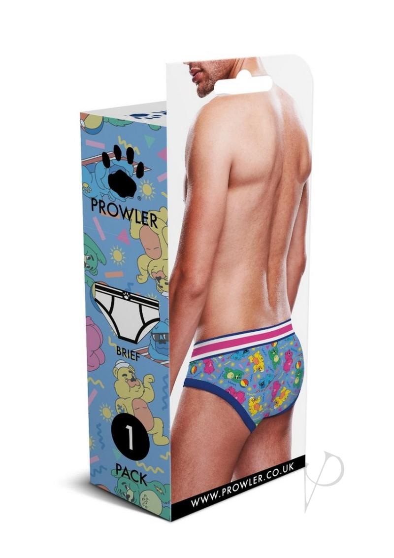 Prowler Bch Bears Brief Lg Bl Ss22(disc)