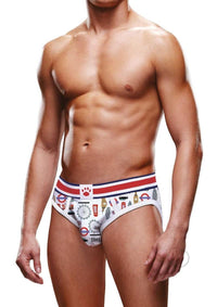 Prowler Soho Brief Lg White