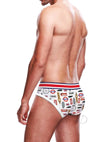 Prowler Soho Brief Lg White(disc)