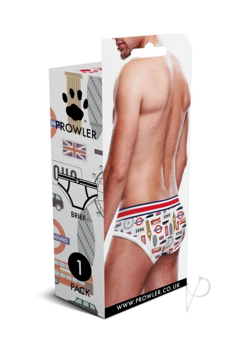 Prowler Soho Brief Lg White(disc)