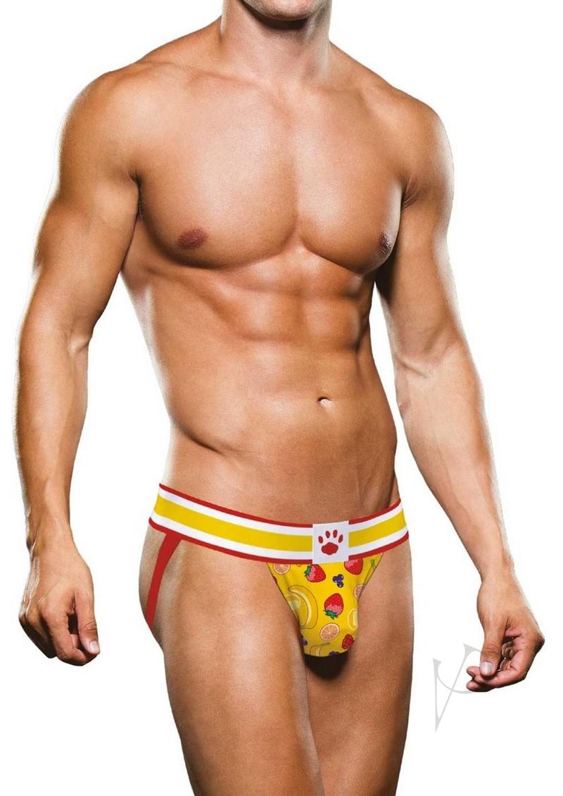 Prowler Fruits Jock Lg Yellow Ss22(disc)