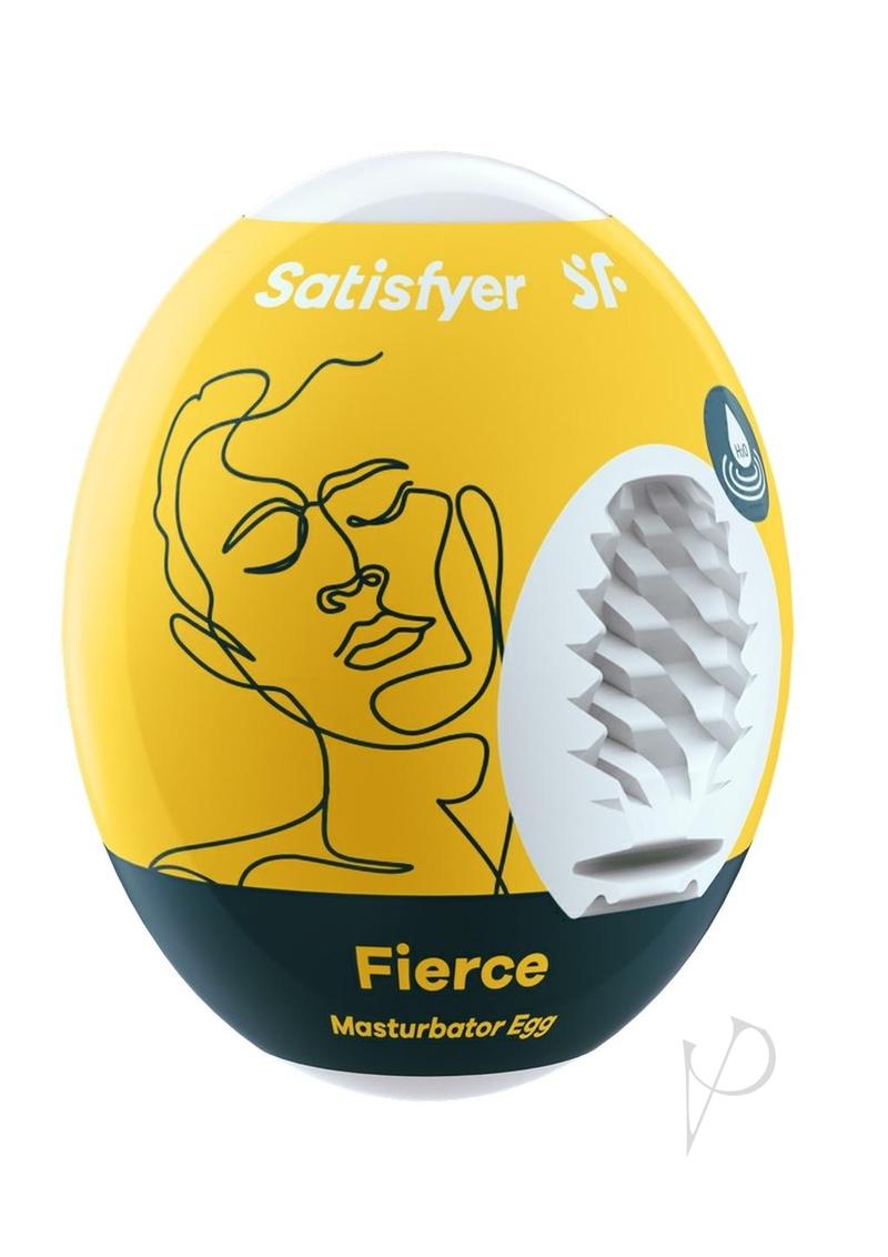 Satisfyer Masturbator Egg 3pk Fierce