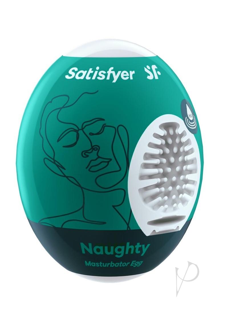 Satisfyer Masturbator Egg 3pk Nau/sav
