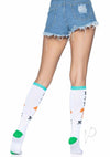 Eat Me Knee Highs Os Multicolor