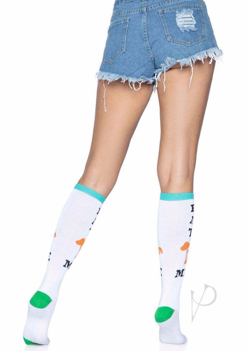 Eat Me Knee Highs Os Multicolor