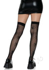 Yingyang Fishnet Thighhighs Os Blk(spec)