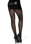 Zebra Net Tights Os Black