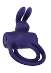 Aande Silicone Remote Rabbit Ring Purple