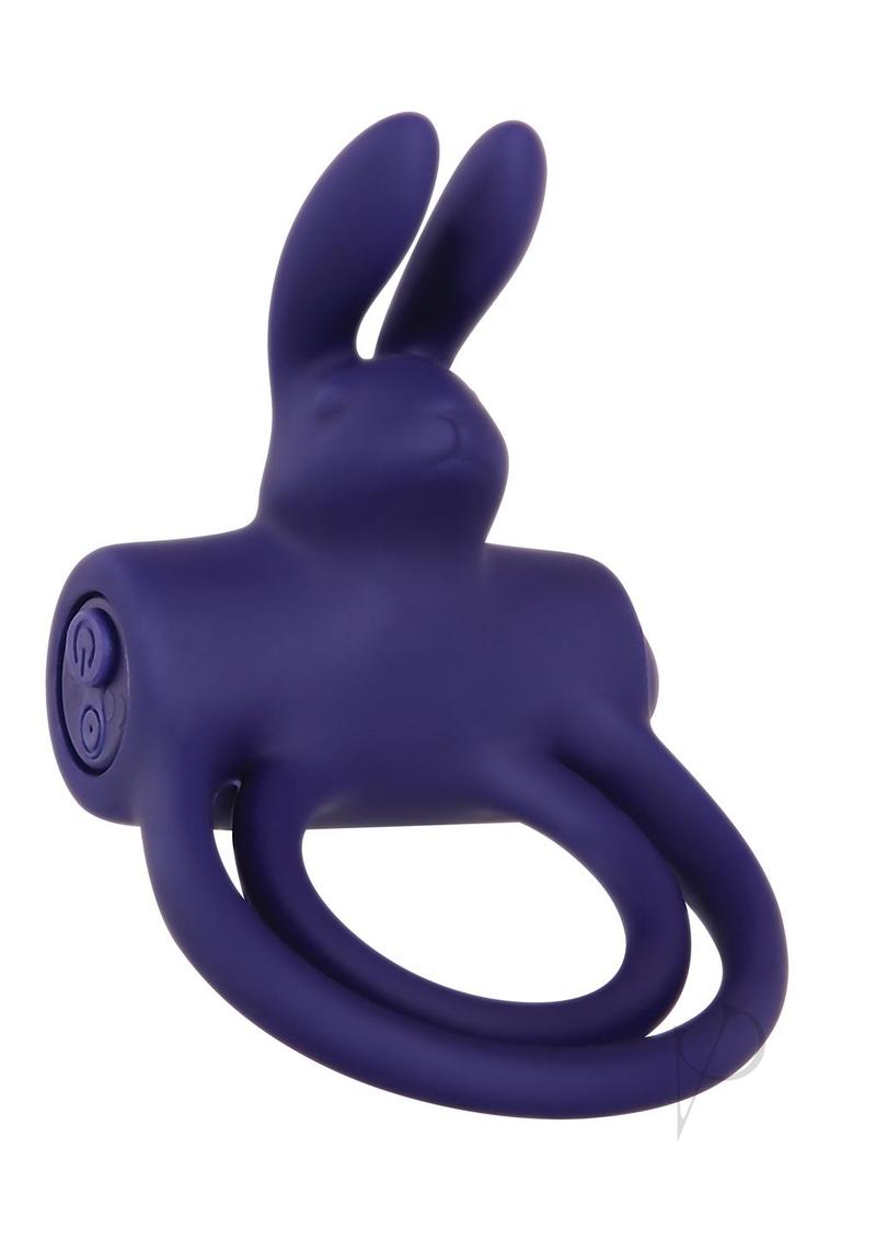 Aande Silicone Remote Rabbit Ring Purple